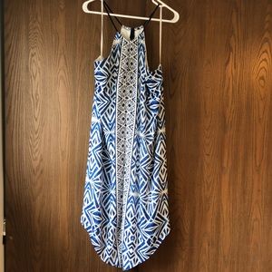 Mossimo high neck dress with keyhole